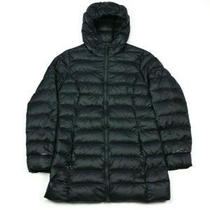 Eddie Bauer Cirruslite 650 Down Black Puffer Jacke